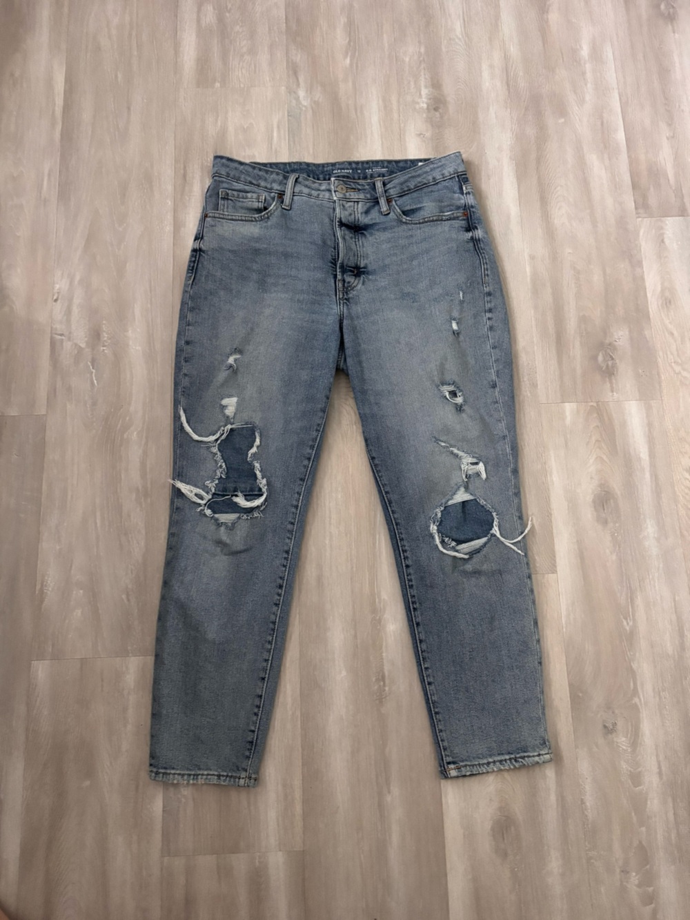 High-Rise O.G. Straight Secret-Slim Pockets size 12